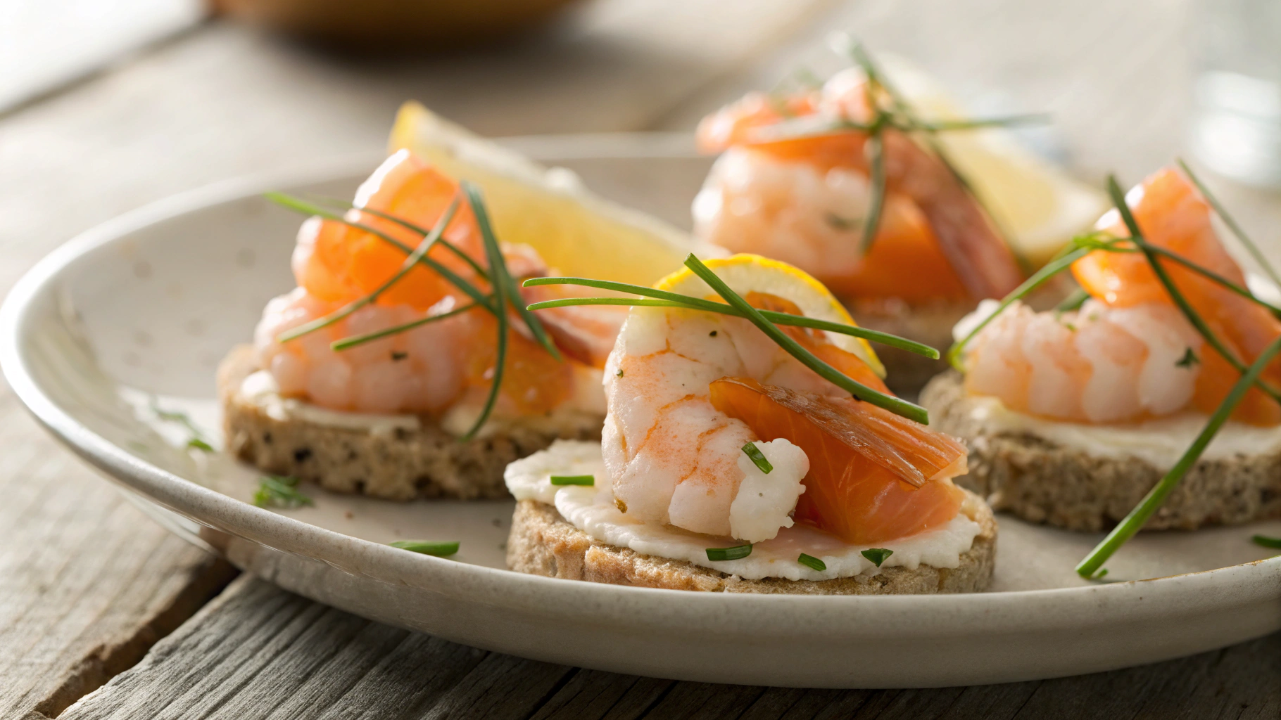 Keto Smoked Salmon And Shrimp Bites