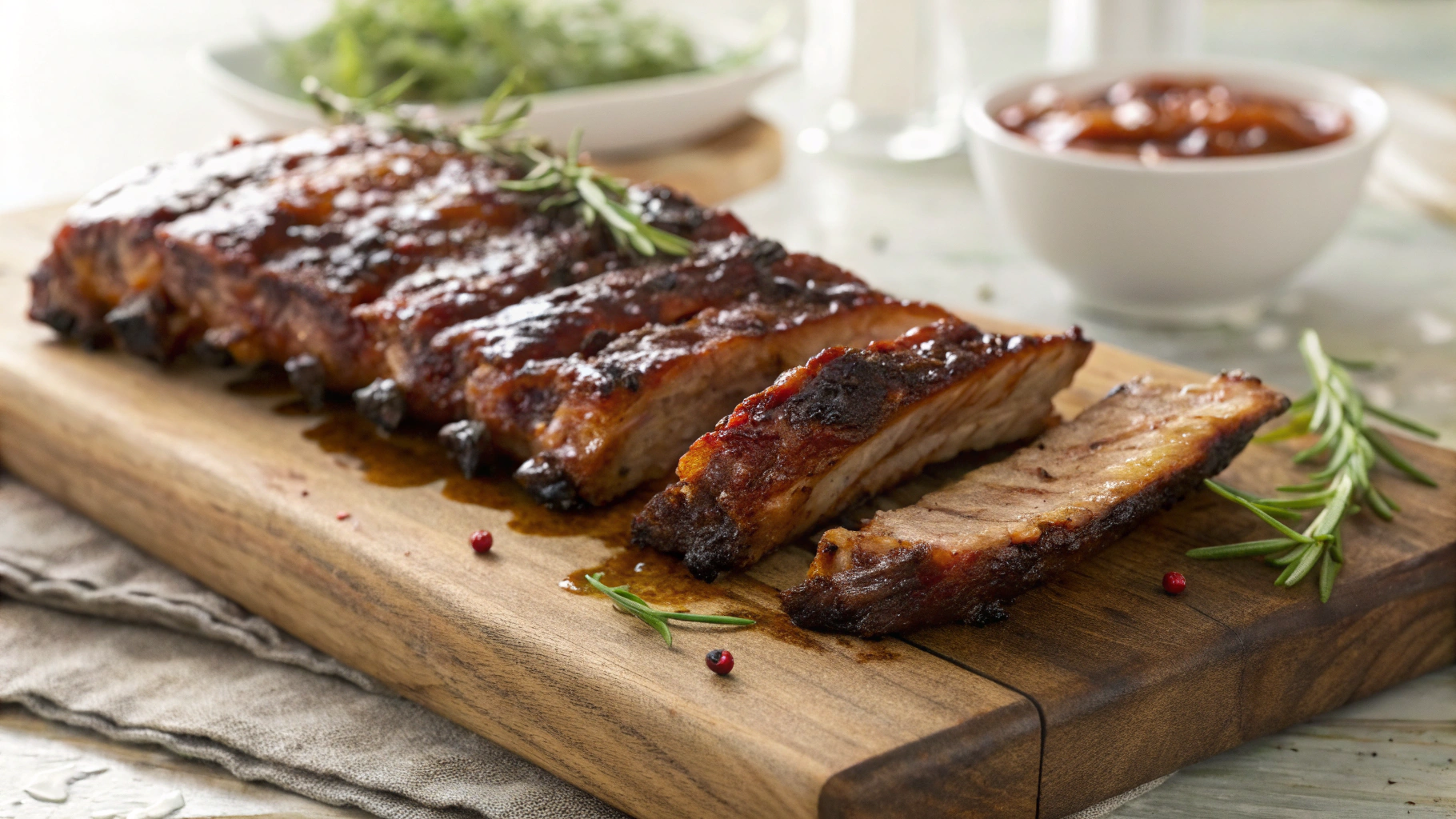 Keto Smokey Crispy Ribs