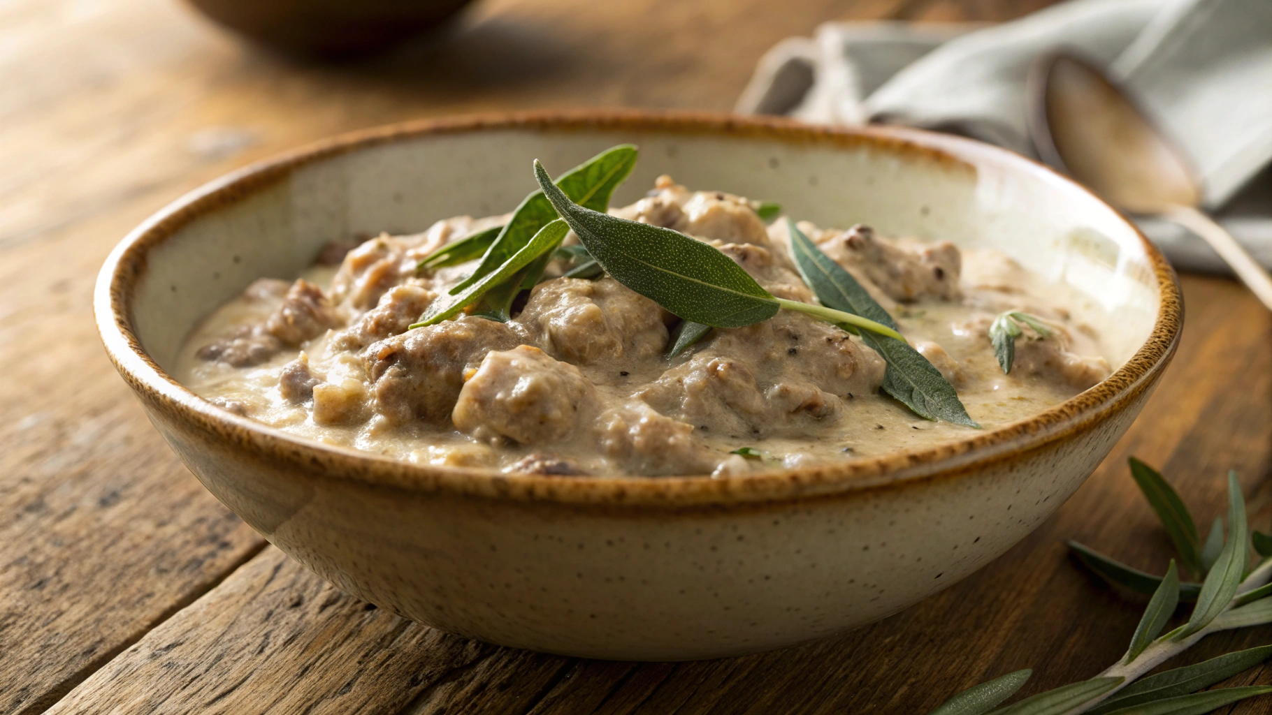 Keto Southern Sausage Gravy
