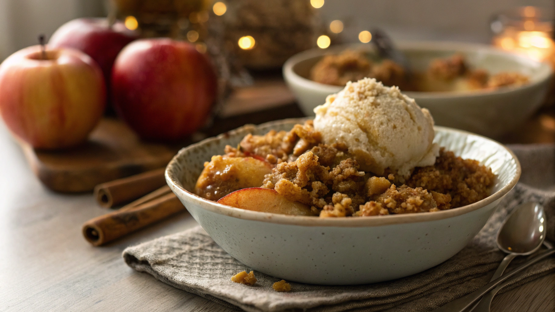 Keto Spiced “Apple” Crisp