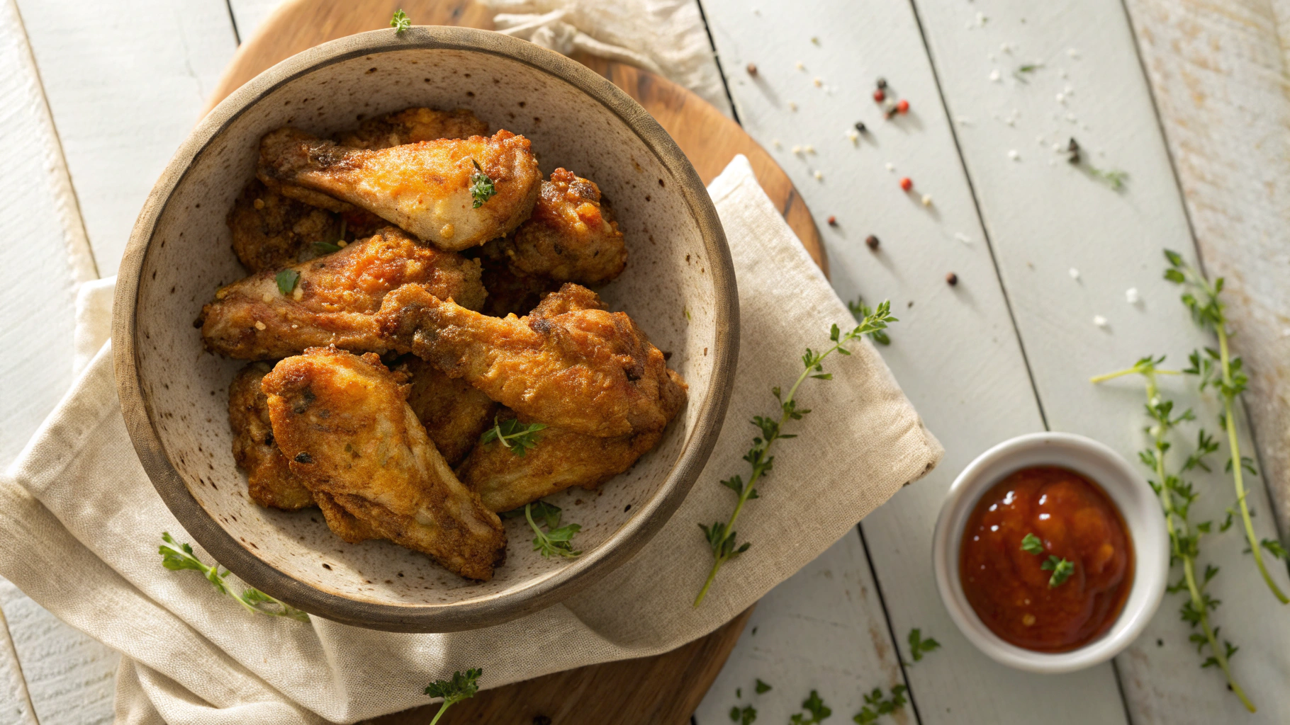 Keto Spicy Baked Parmesan Chicken Wings
