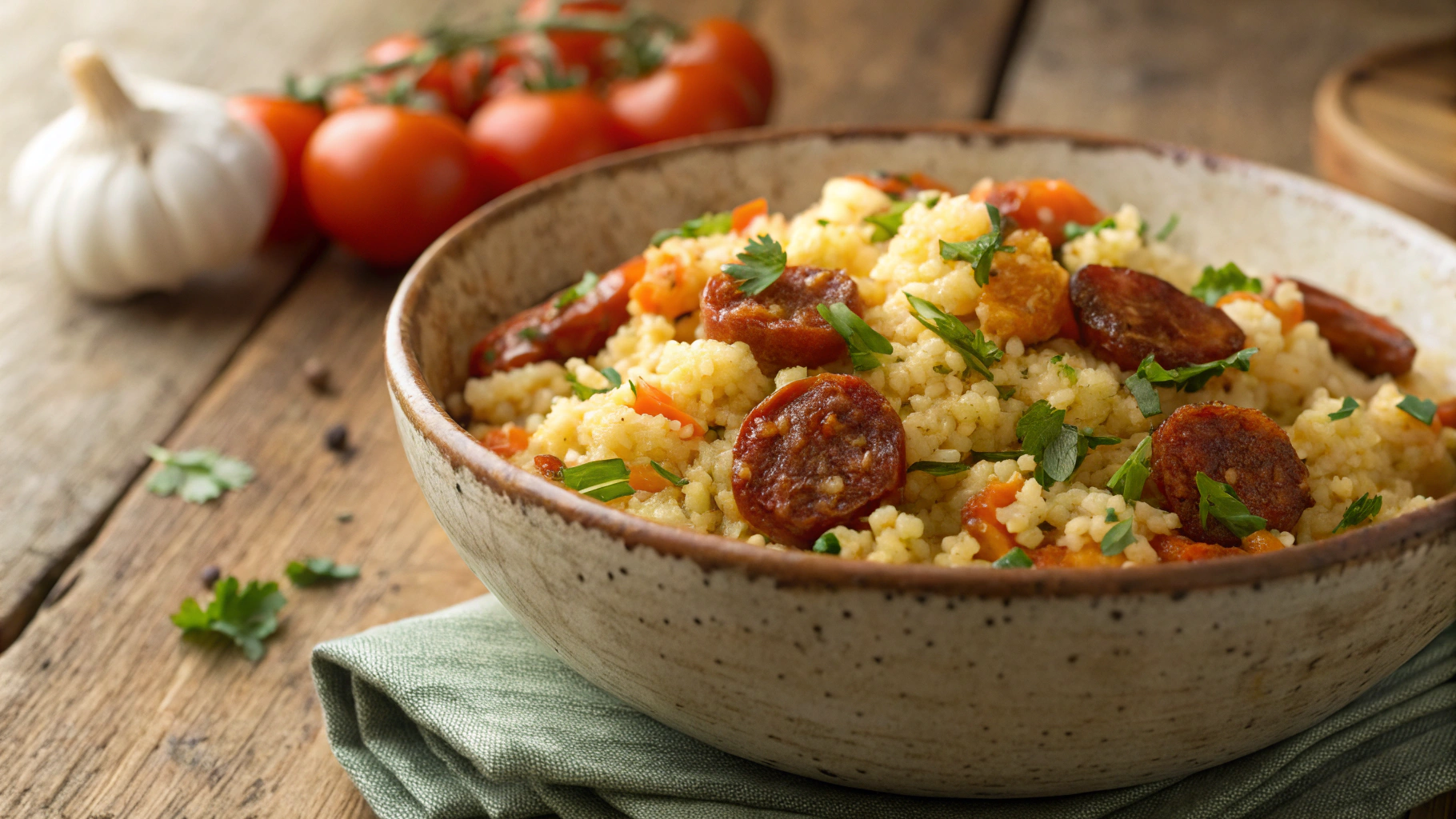 Keto Spicy Chorizo and Piquante Rice