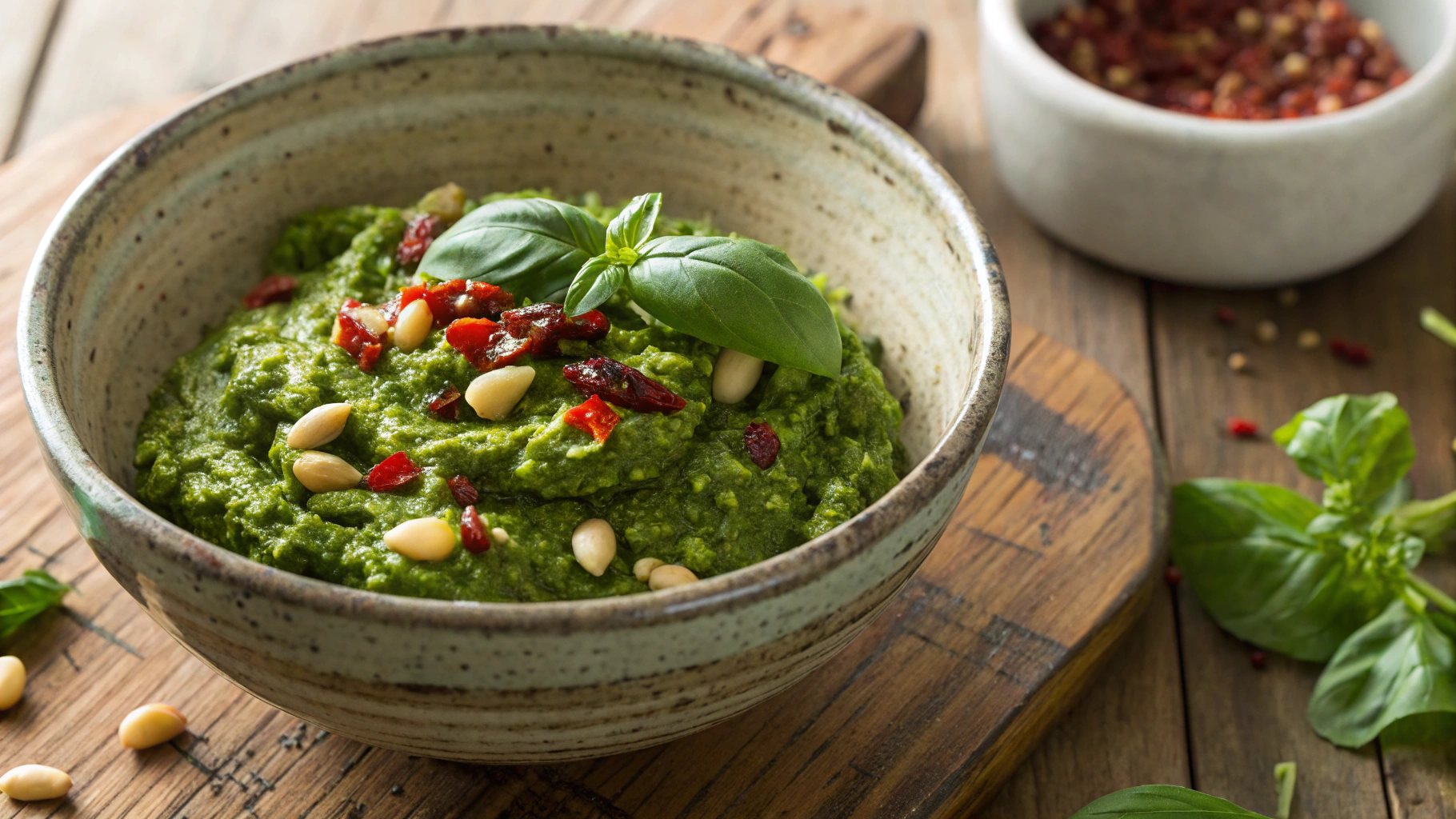 Keto Spicy Pepper Pesto Sauce