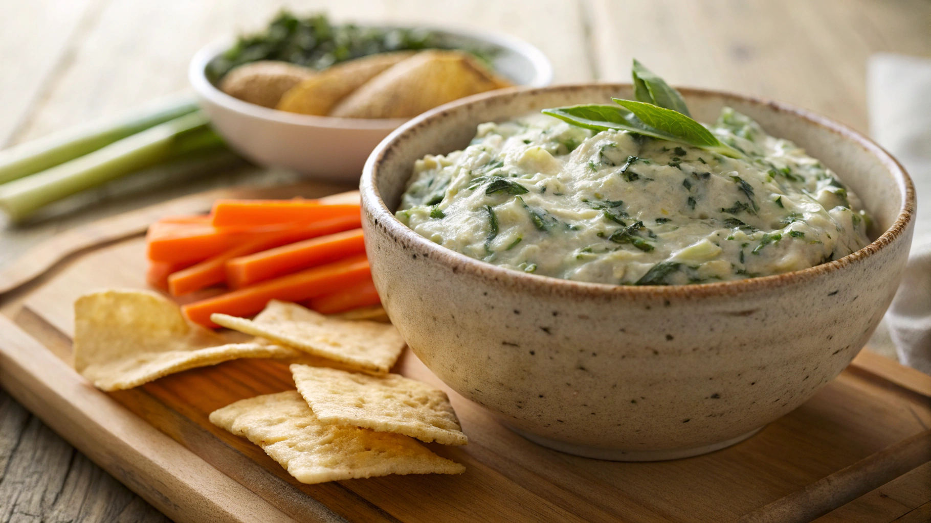 Keto Spinach and Artichoke Dip