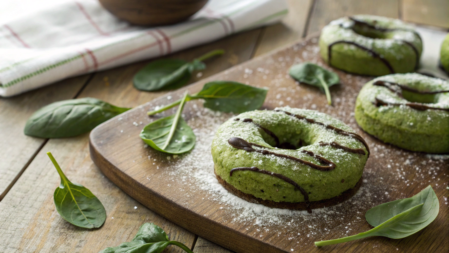 Keto Spinach Donuts