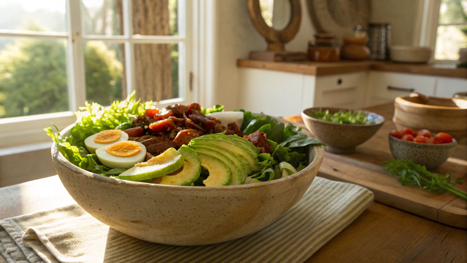 Keto Steak Cobb Salad