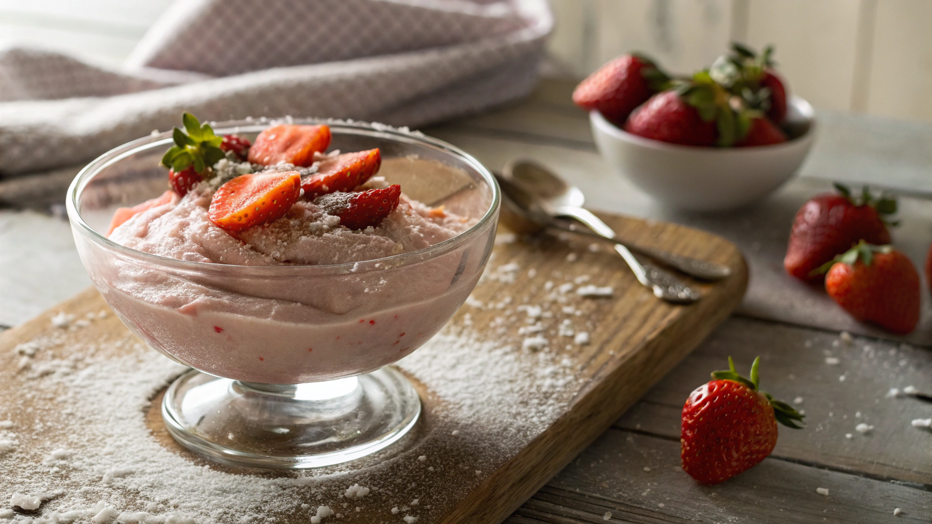 Keto Strawberry Mousse