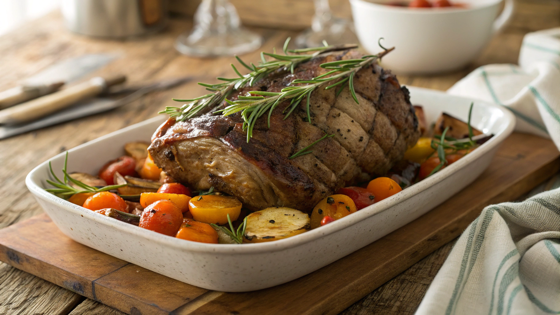 Keto Stuffed Lamb Shoulder