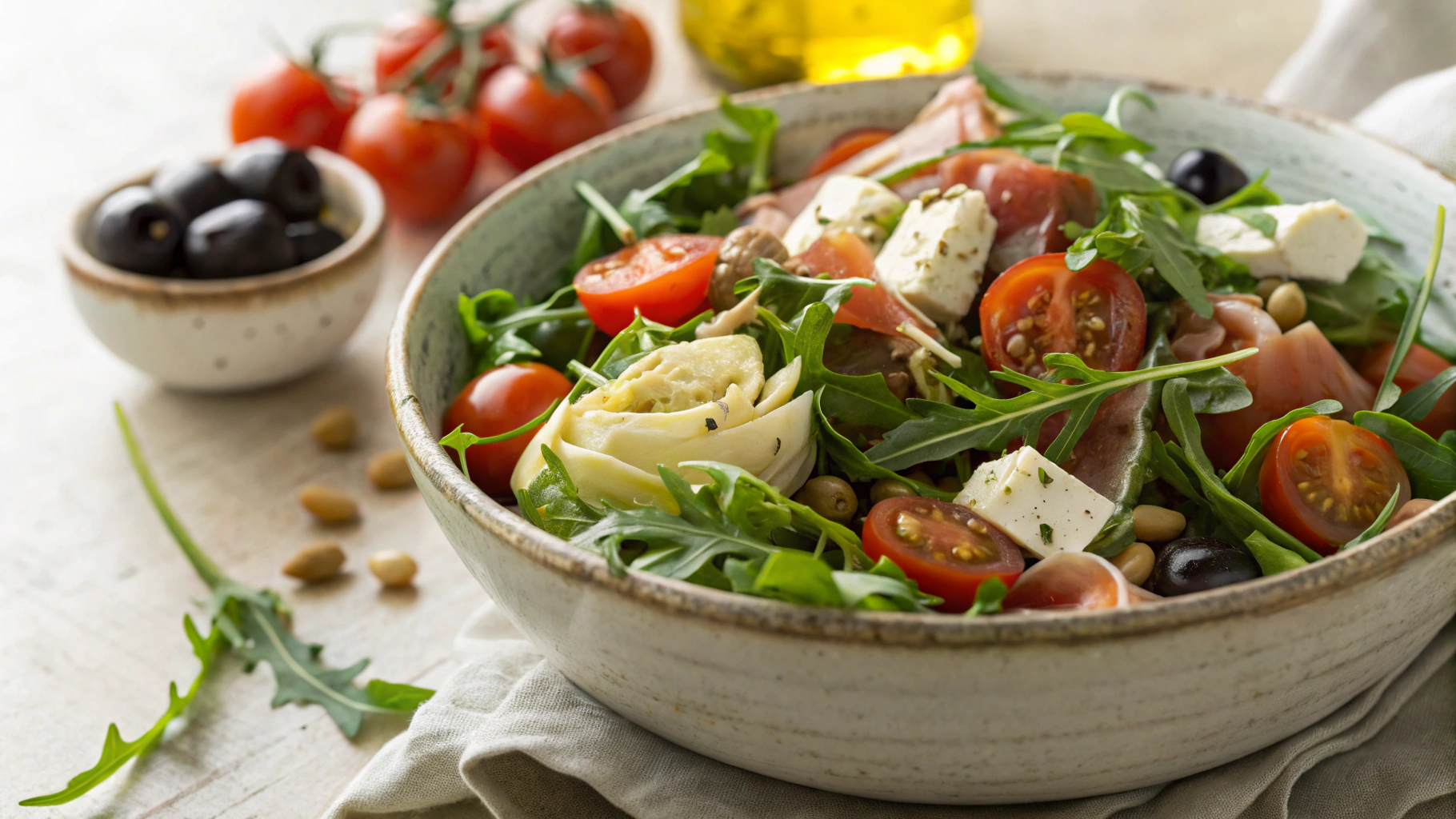 Keto Summer Party Sharing Salad