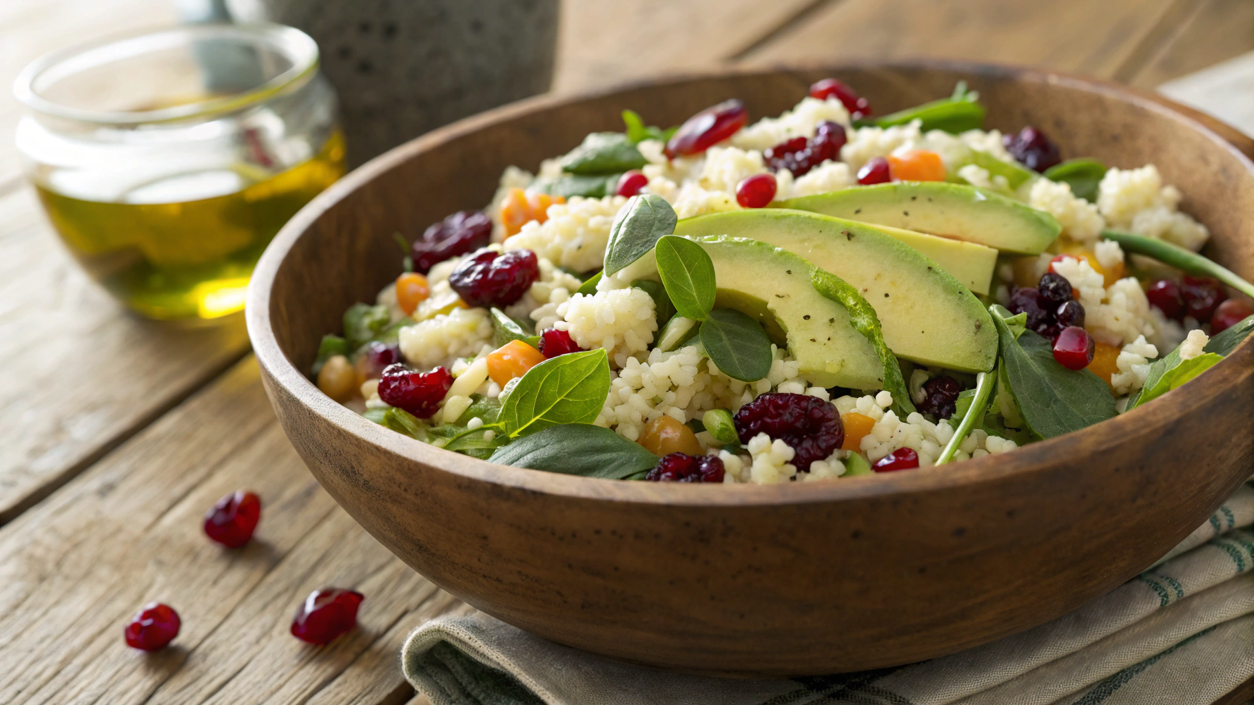 Keto Sweet And Crunchy Rice Salad