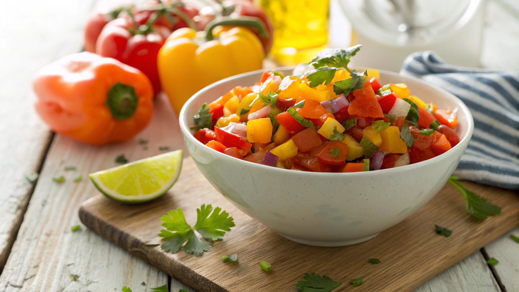 Keto Sweet Pepper Salsa