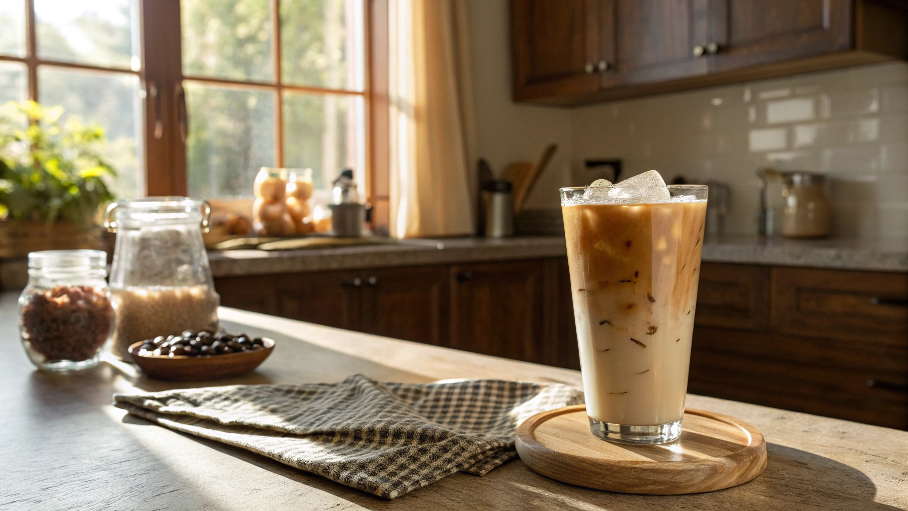 Keto Sweet Vanilla Cream Cold Brew Coffee