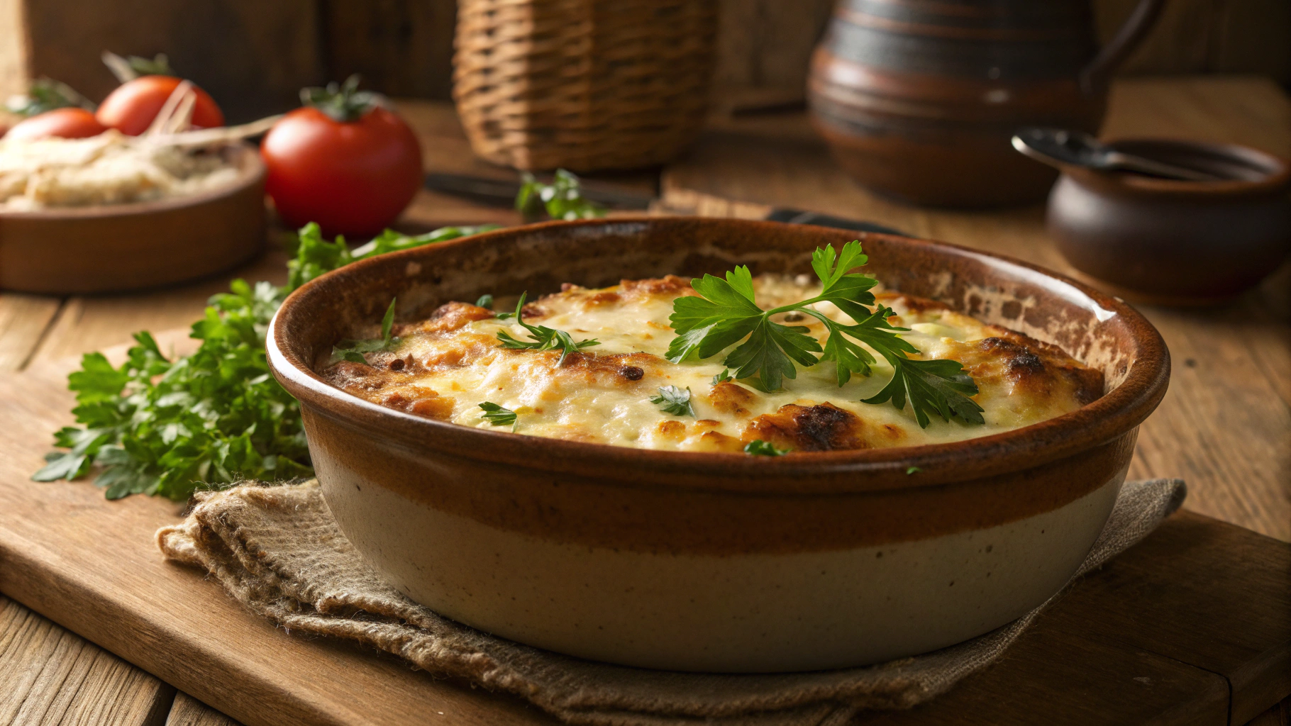 Keto Swiss Cheese Bake