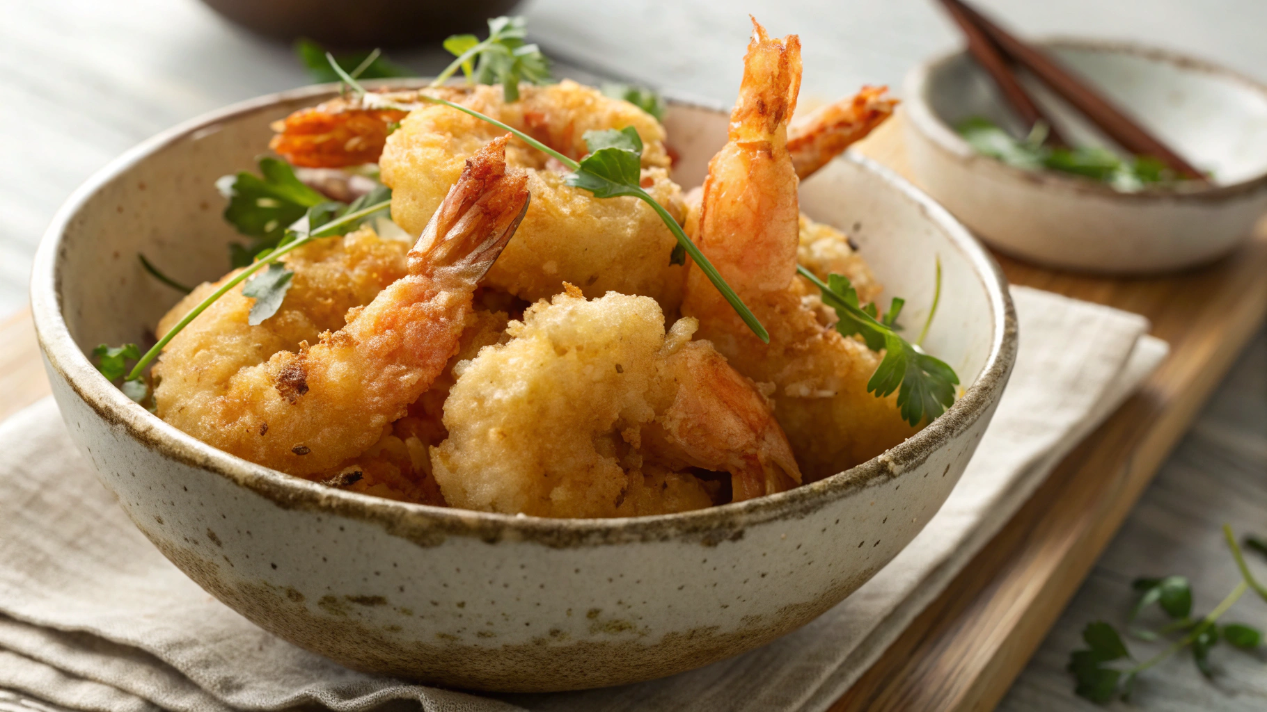 Keto Tempura Shrimp
