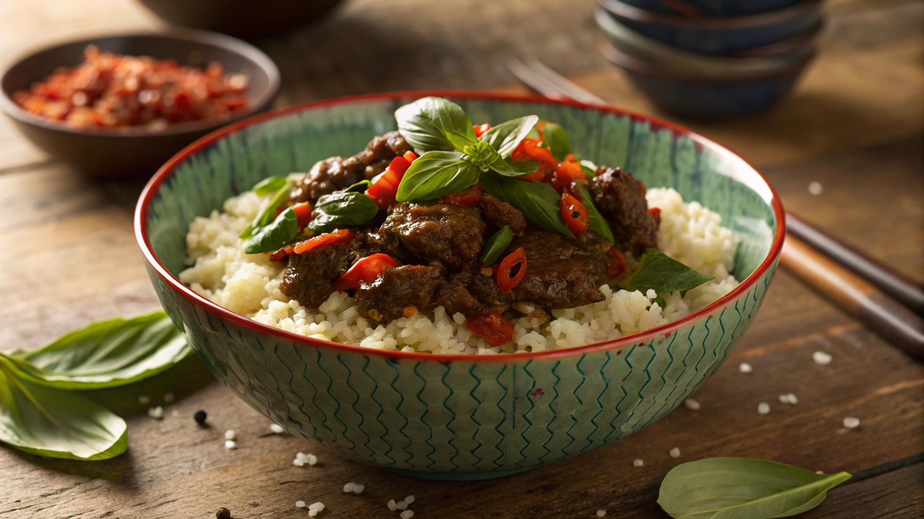 Keto Thai Basil Beef