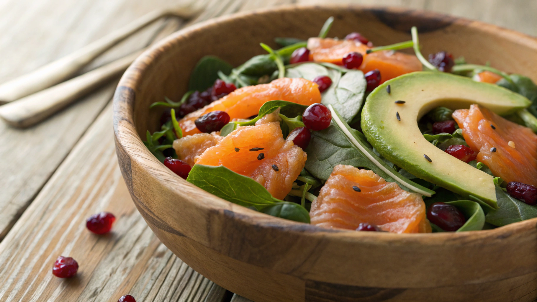 Low Carb Thanksgiving Smoked Salmon Salad