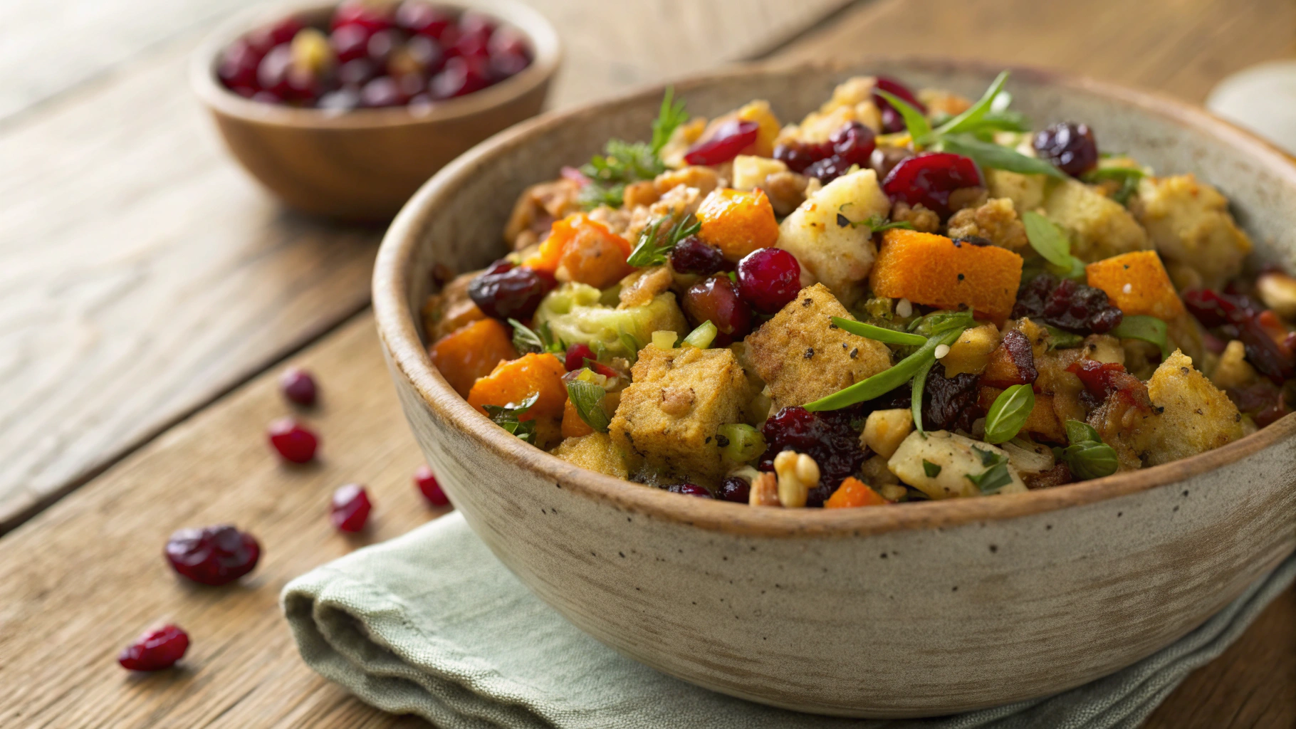 Keto Thanksgiving Vegan Stuffing