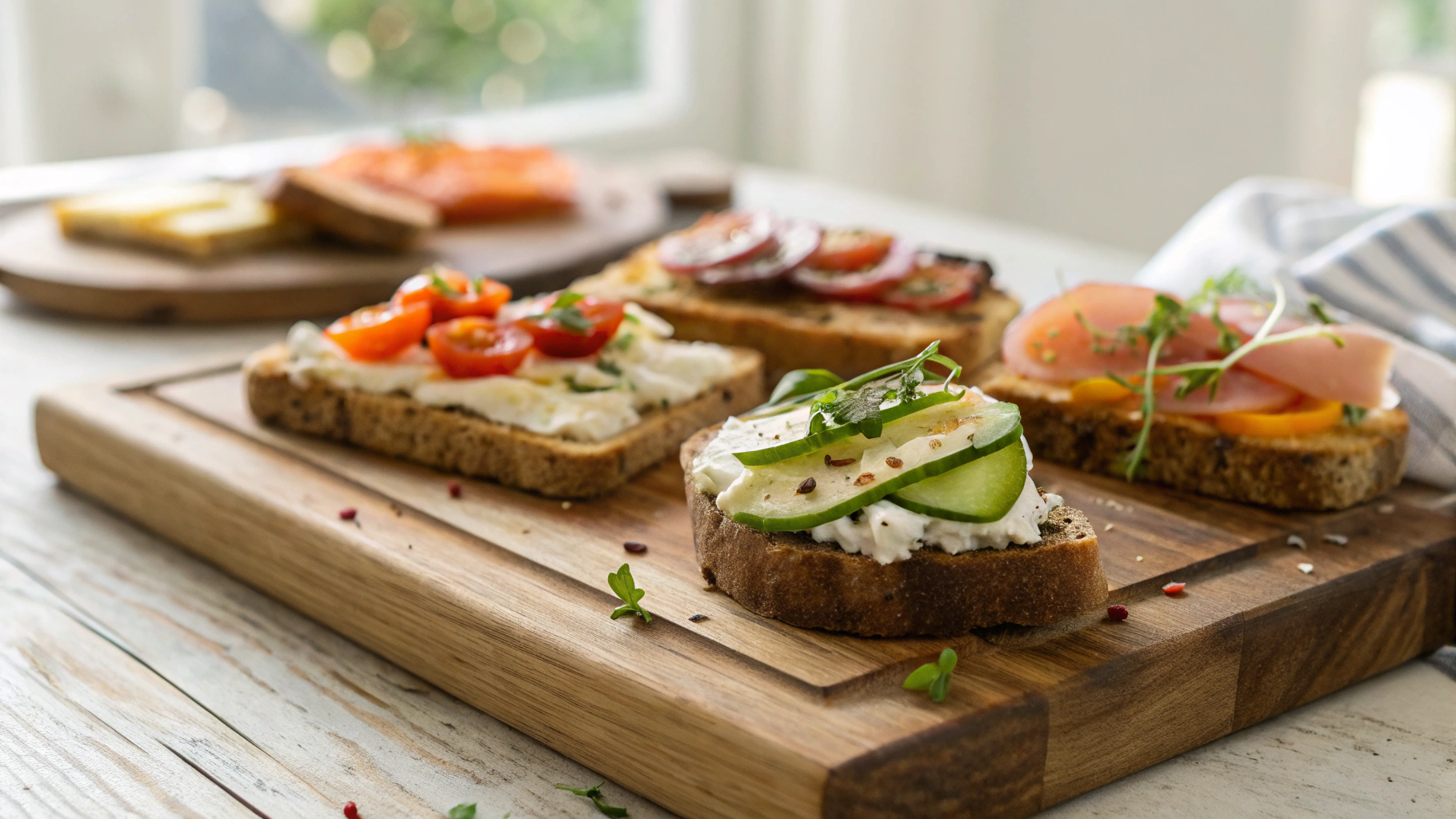Keto Toasted Mini White Bread Slices