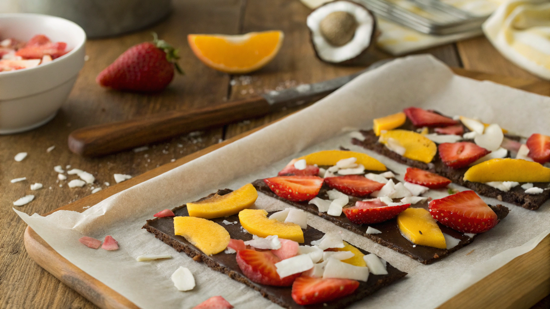 Keto Tropical Cacao Butter Bark