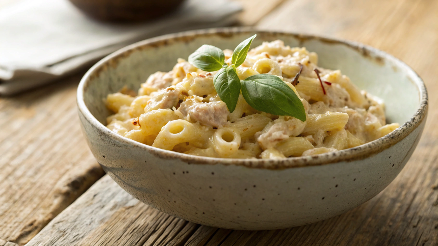 Keto Tuna Helper Macaroni