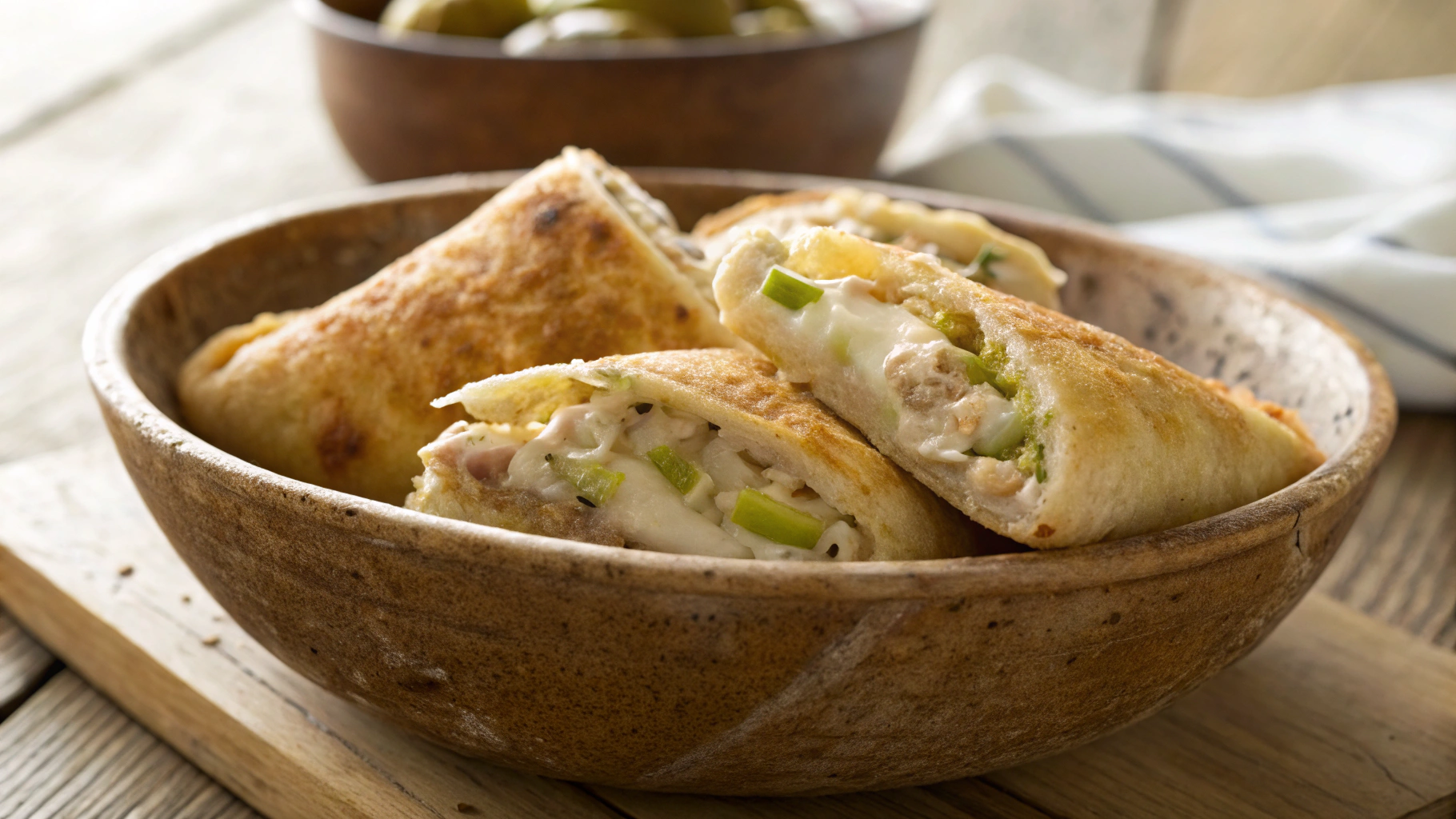 Keto Tuna Melt Pockets