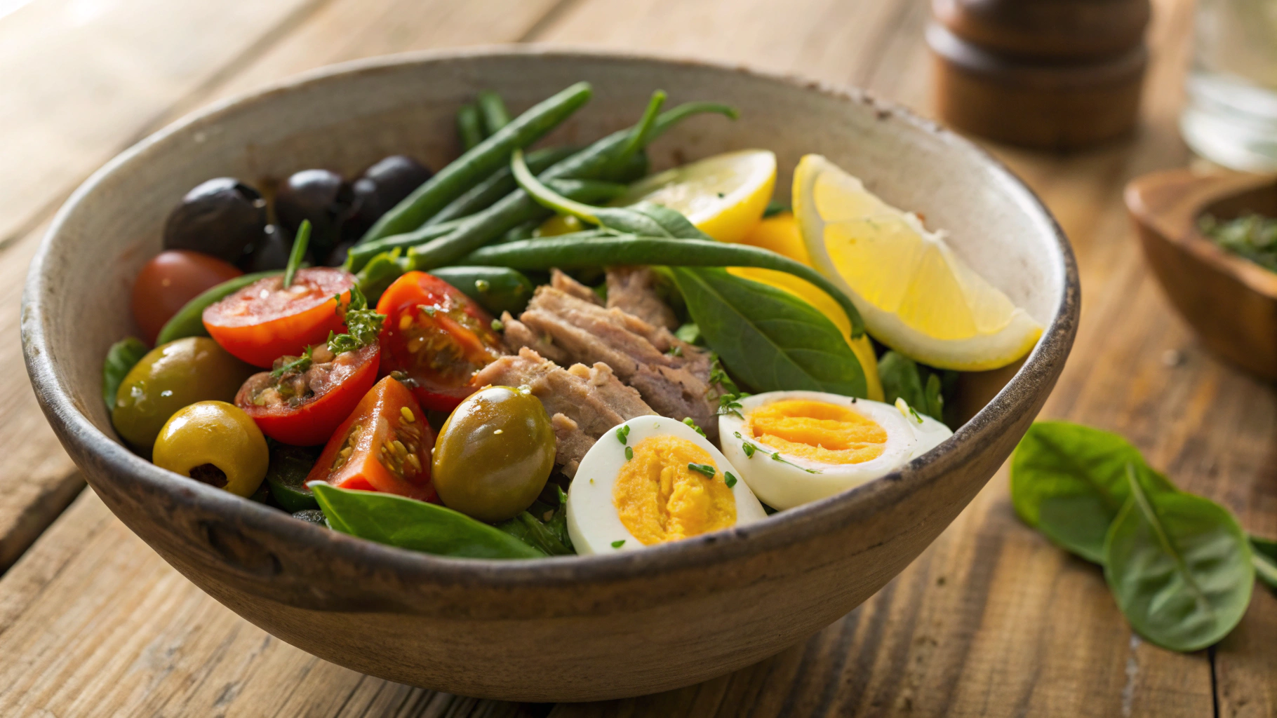 Keto Tuna Nicoise