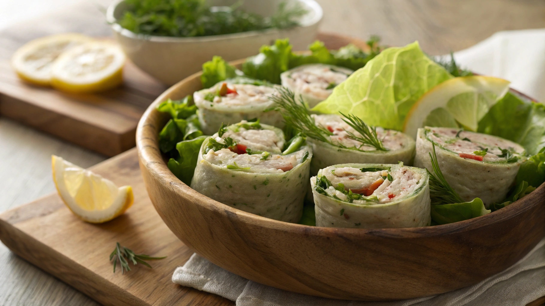 Keto Tuna Salad Rollups