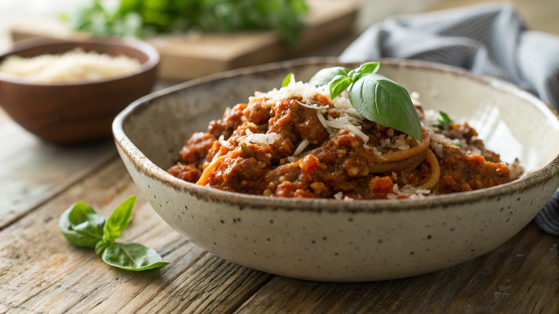 Low Carb Turkey Bolognese