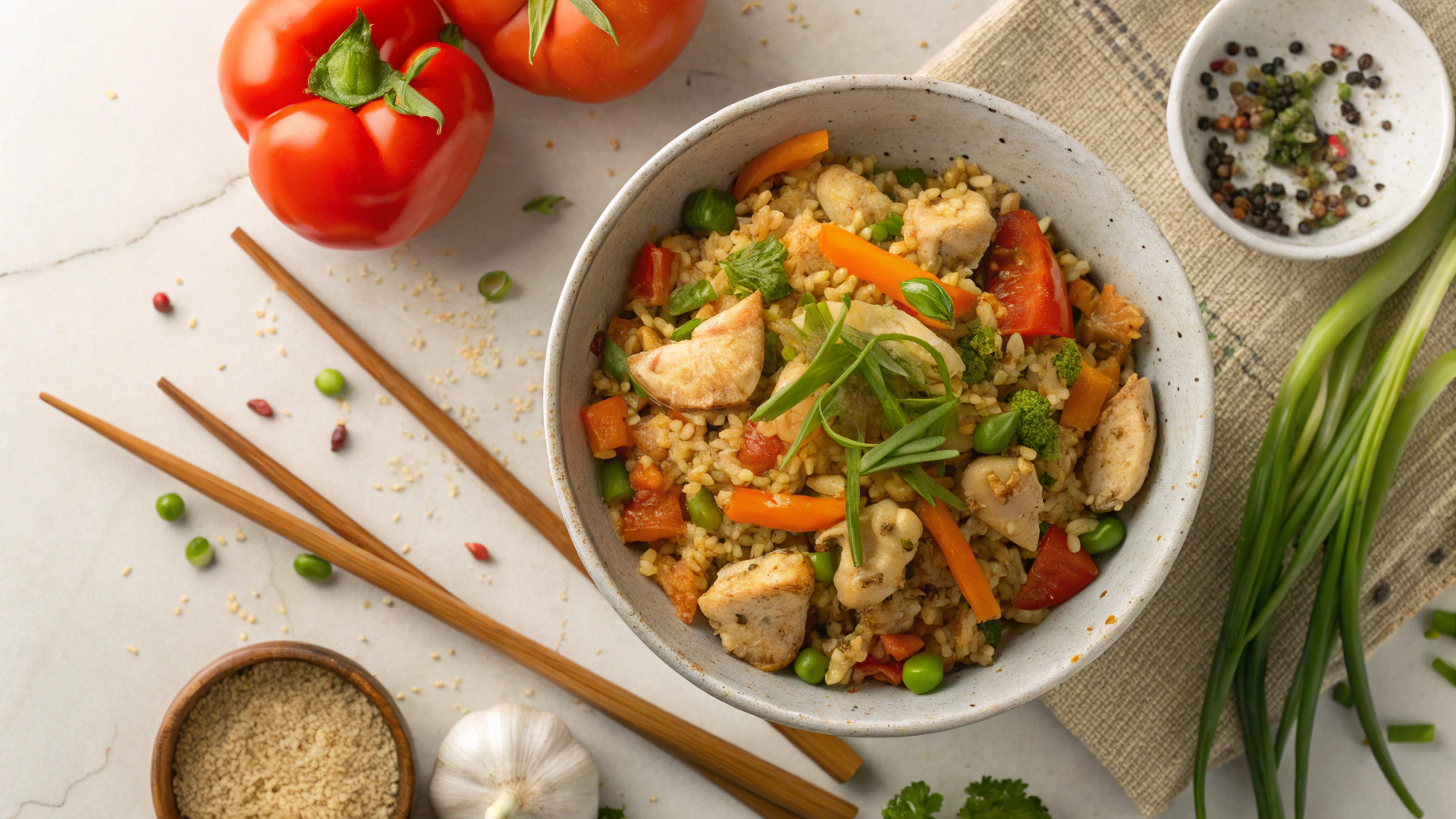 Keto Turkey Fried Rice