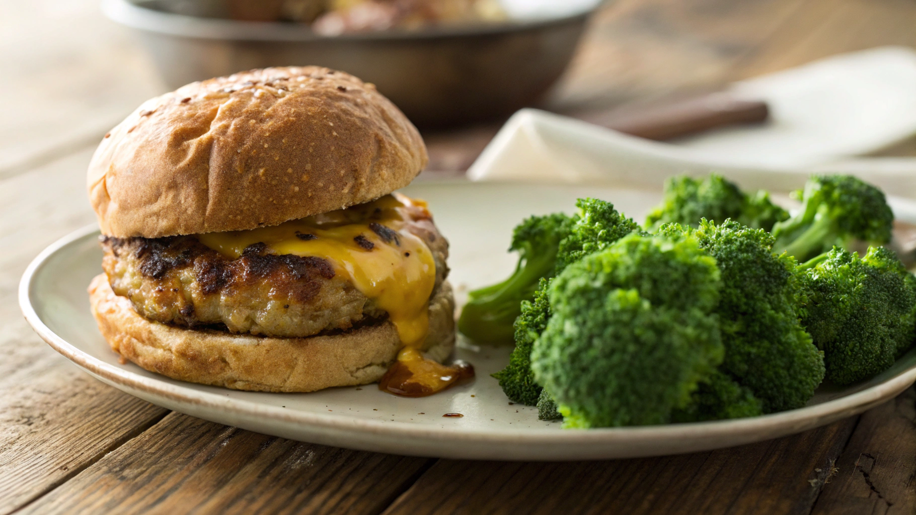 Keto Turkey Juicy Lucy