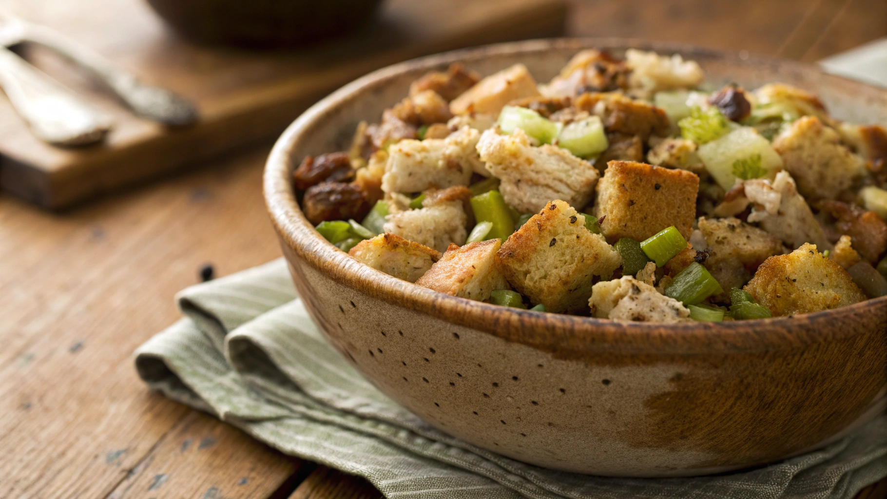 Keto Turkey Leftovers Stuffing