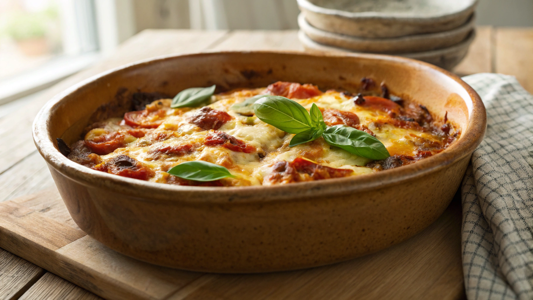 Keto Ultimate Pizza Casserole