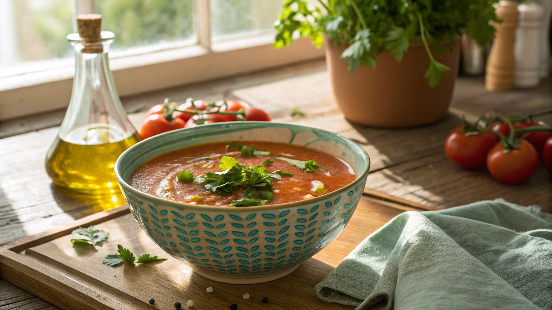 Keto Vegan Gazpacho
