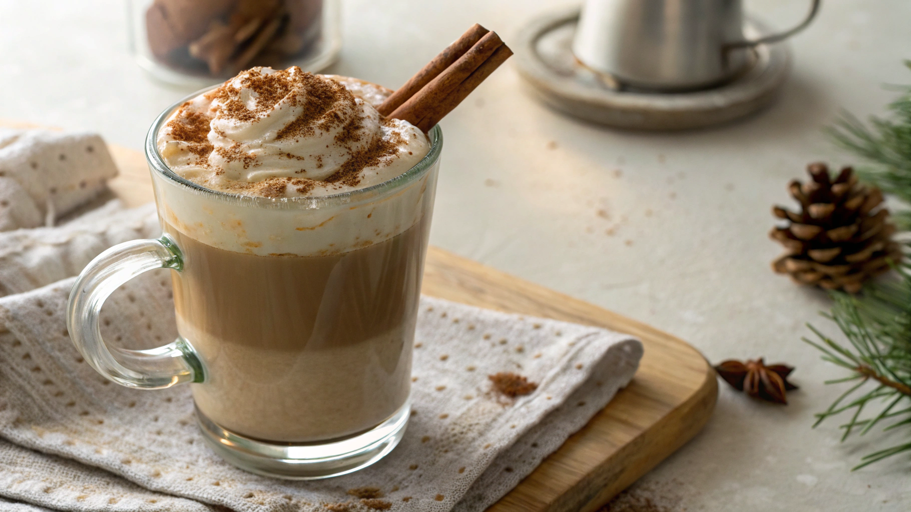Keto Vegan Gingerbread Latte
