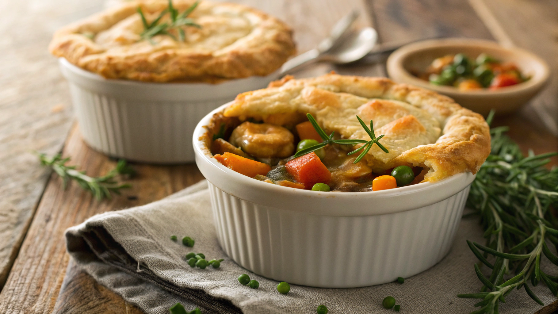 Keto Vegan Pot Pies