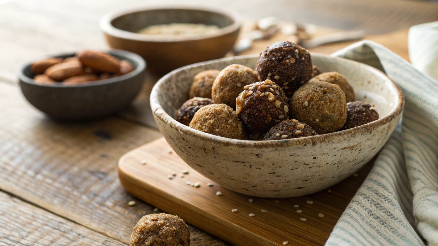 Keto Vegan Protein Bites