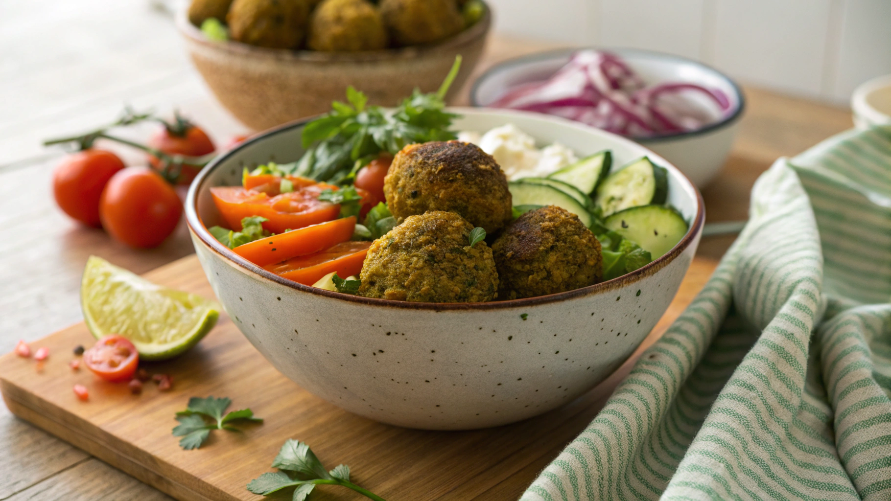 Keto Vegan Protein Falafel