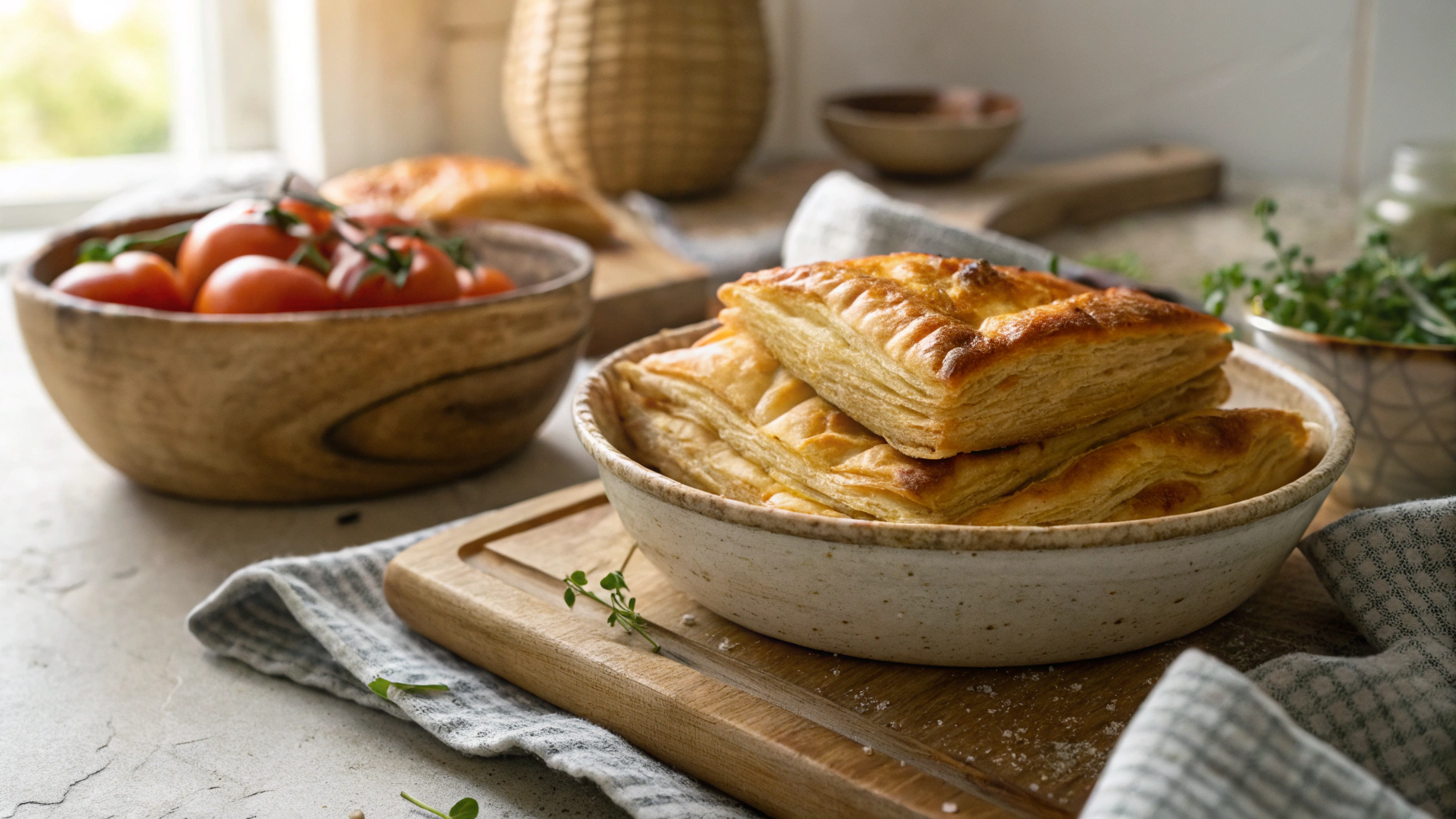 Keto Vegan Puff Pastry