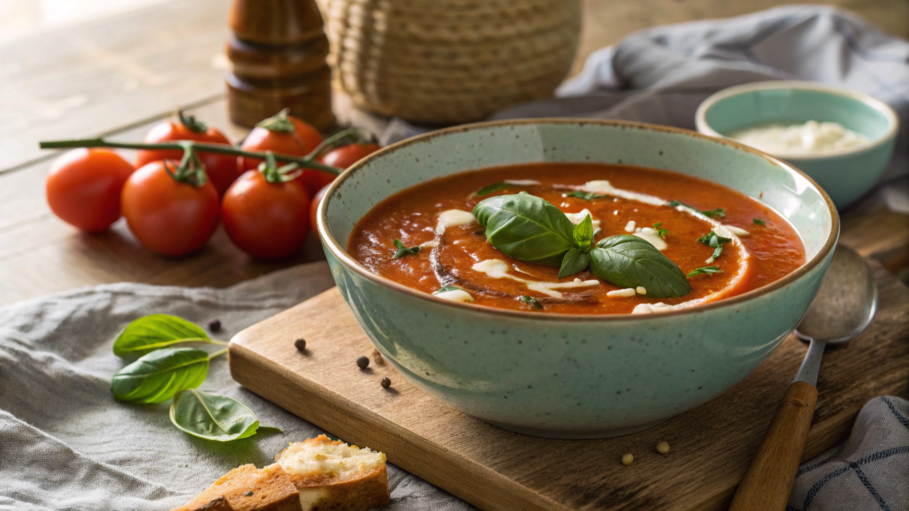 Keto Vegan Roasted Tomato Soup