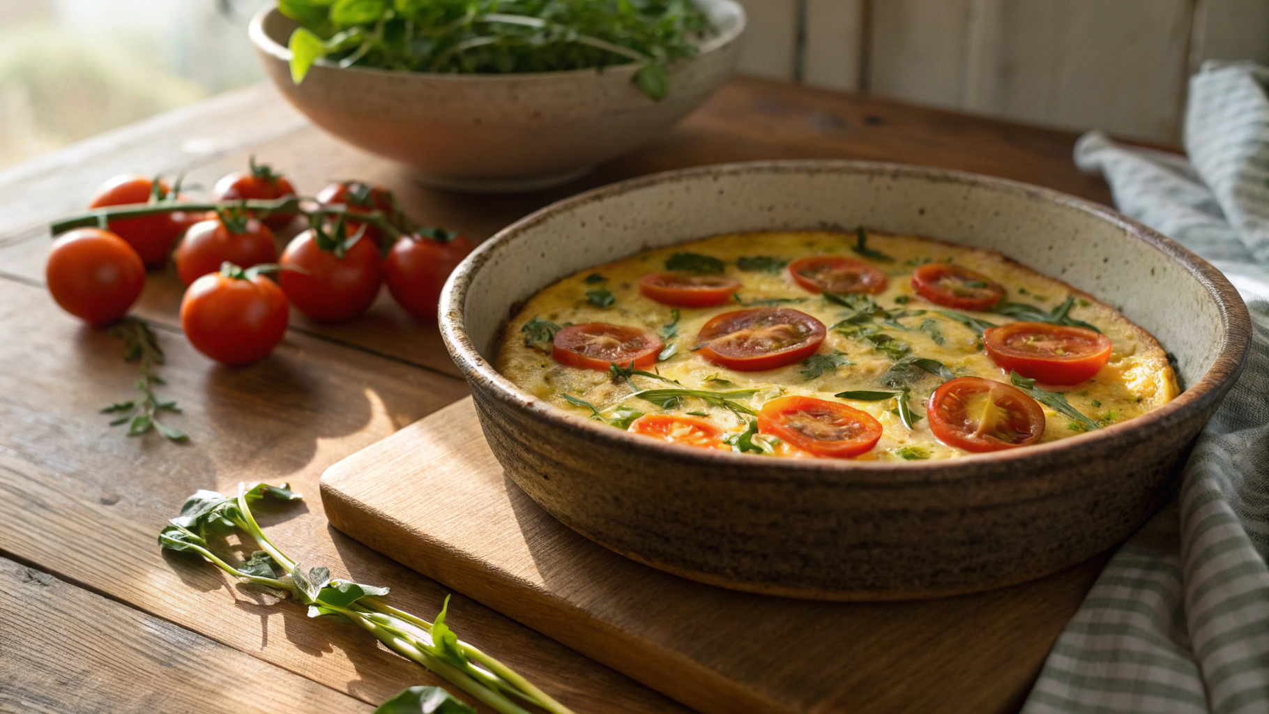 Keto Vegan Tofu Frittata