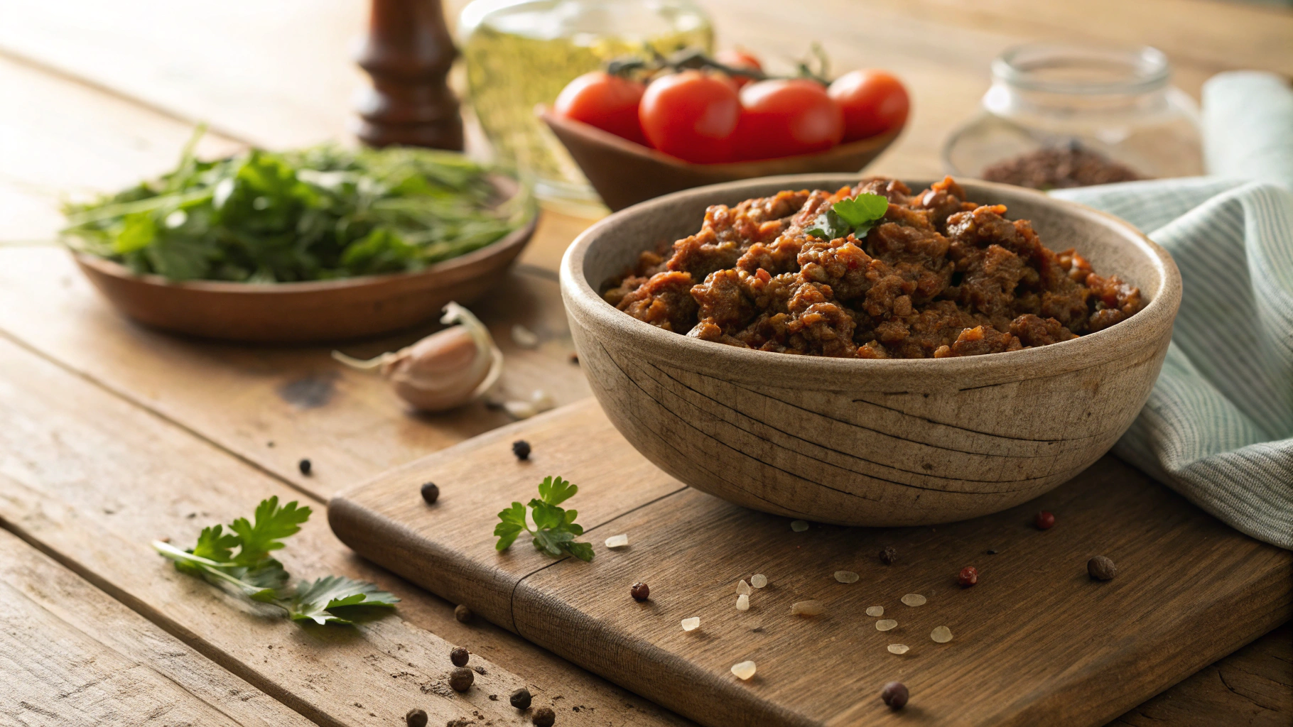 Keto Vegan Tofu Ground Beef