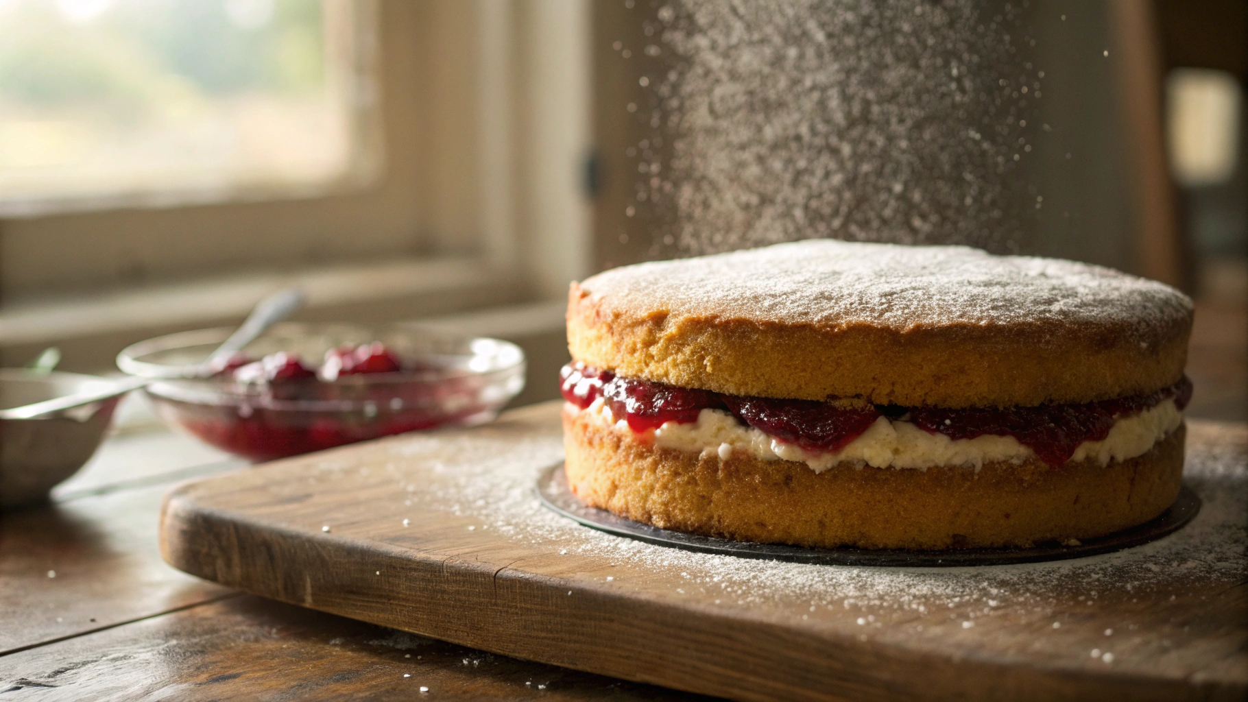Keto Victoria Sponge