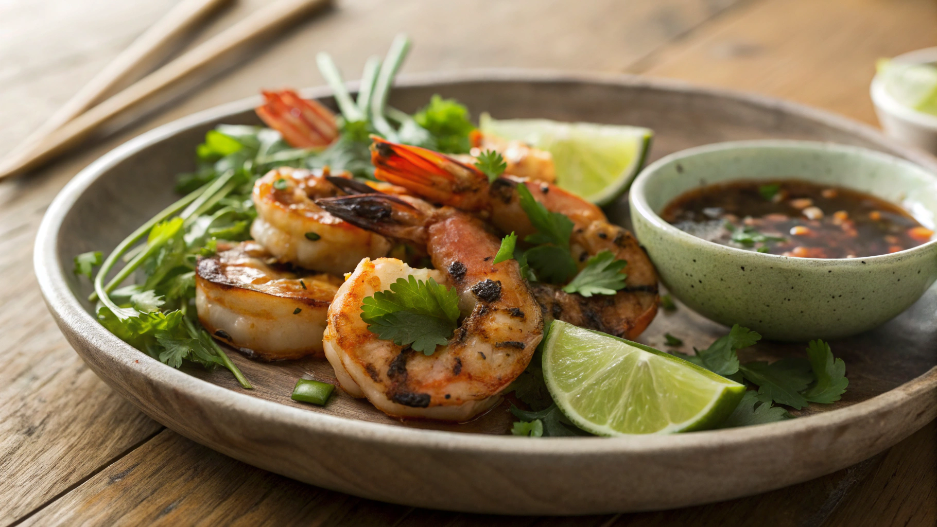 Keto Vietnamese Char-Grilled Shrimp