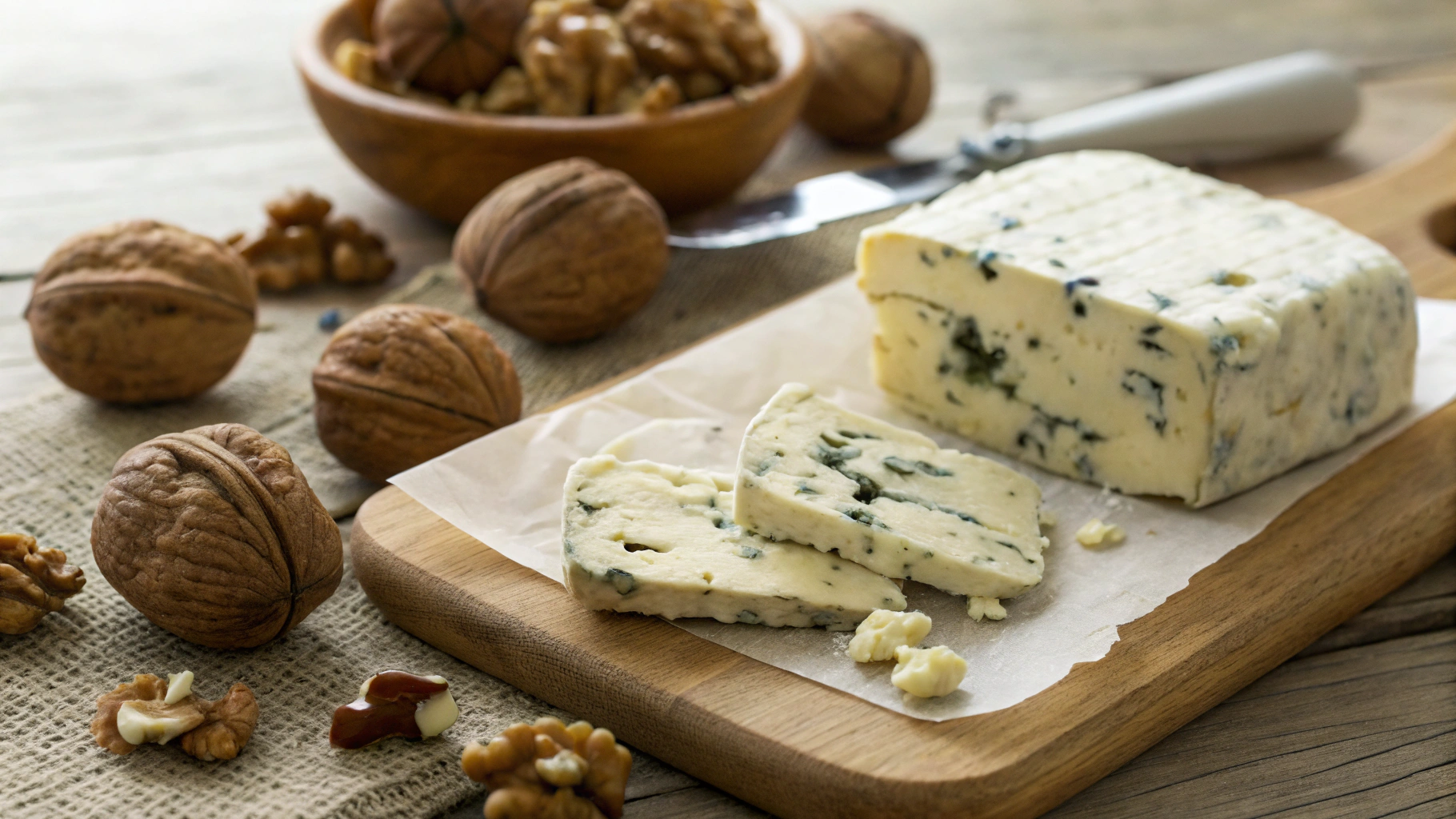 Keto Walnut And Blue Cheese Compound Butter