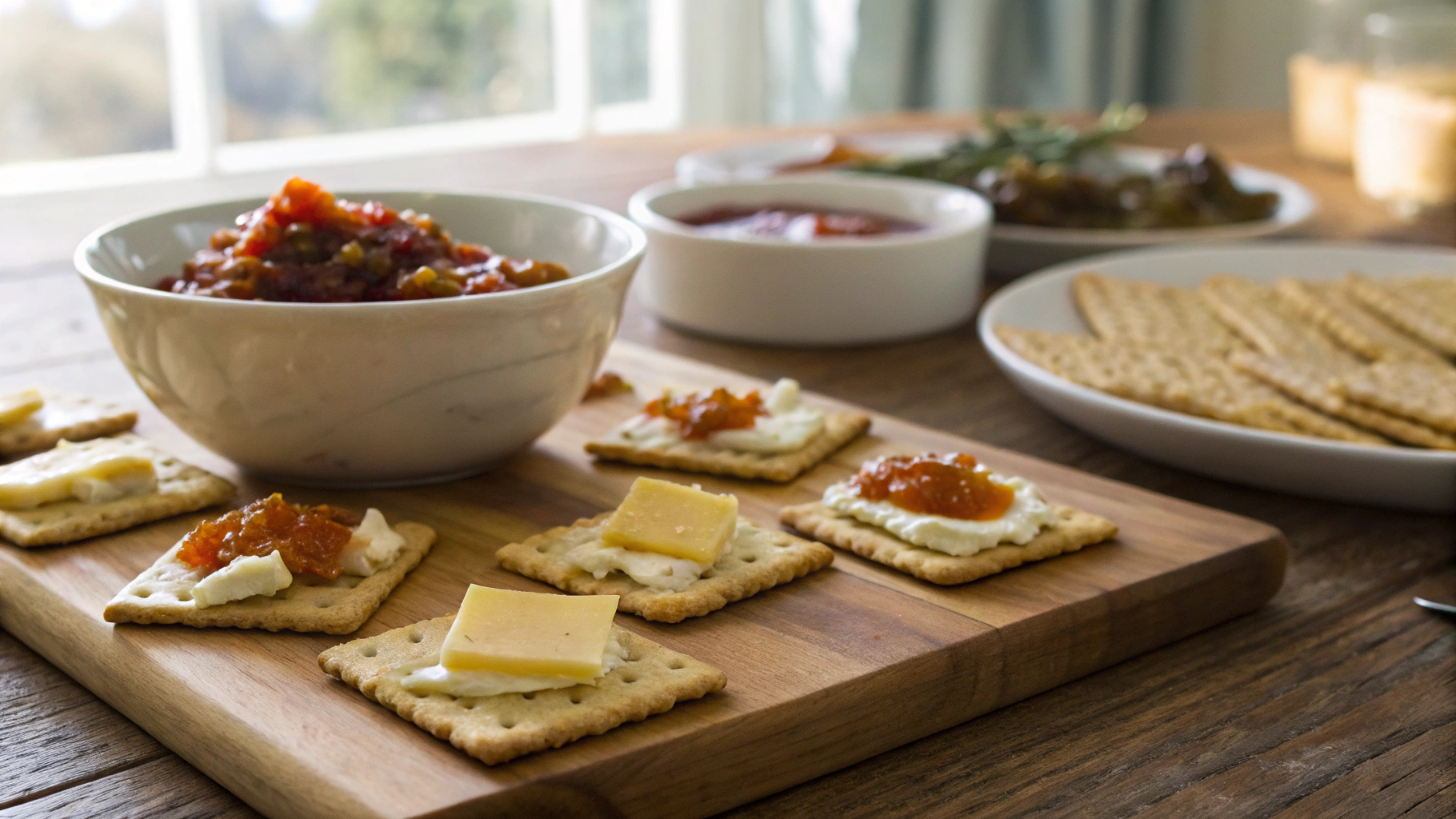 Keto Walnut and Pumpkin Seed Crackers