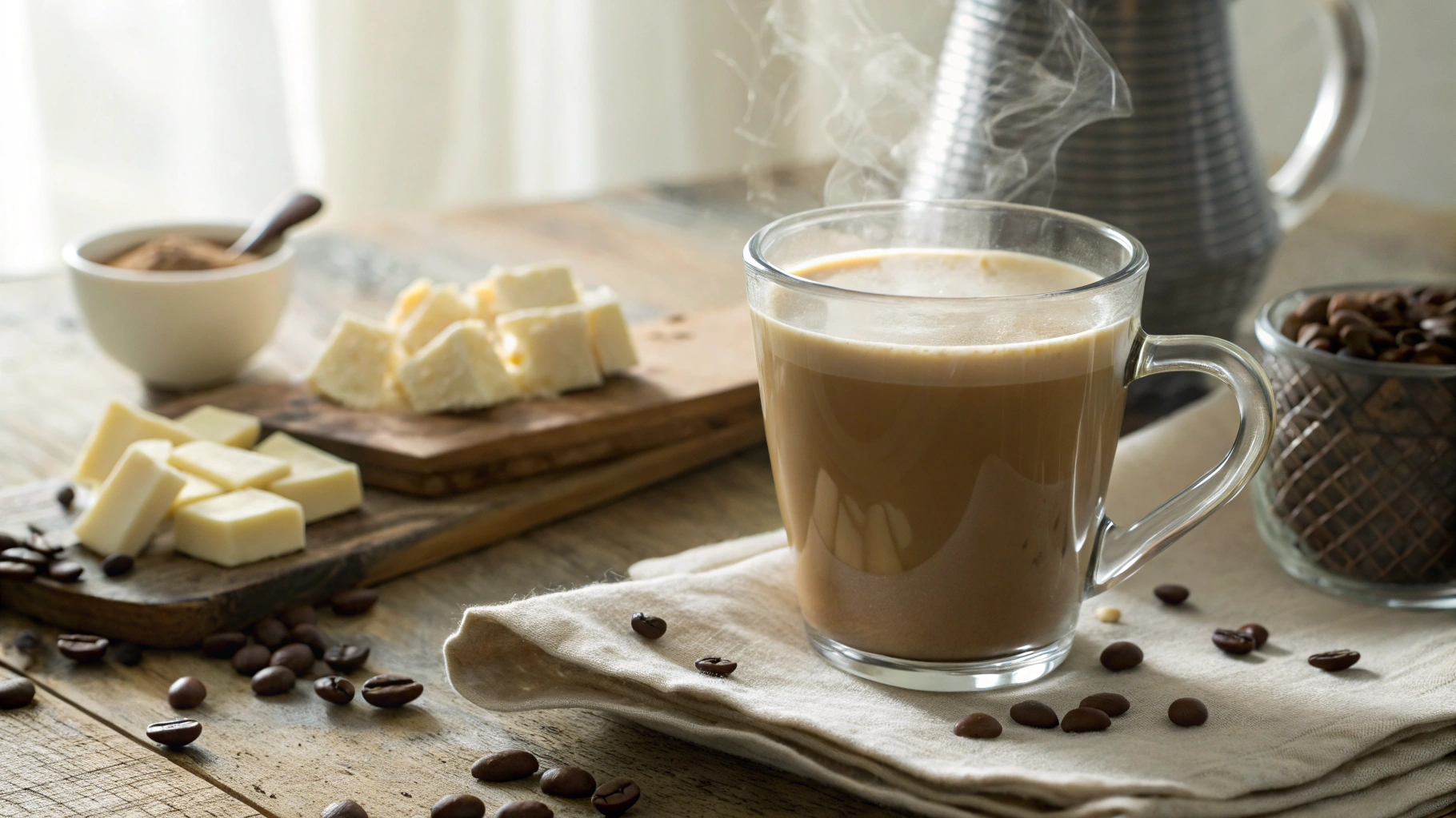 Keto White Chocolate Coffee