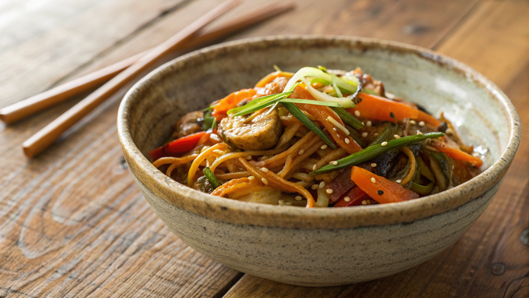 Keto Yakisoba Noodles