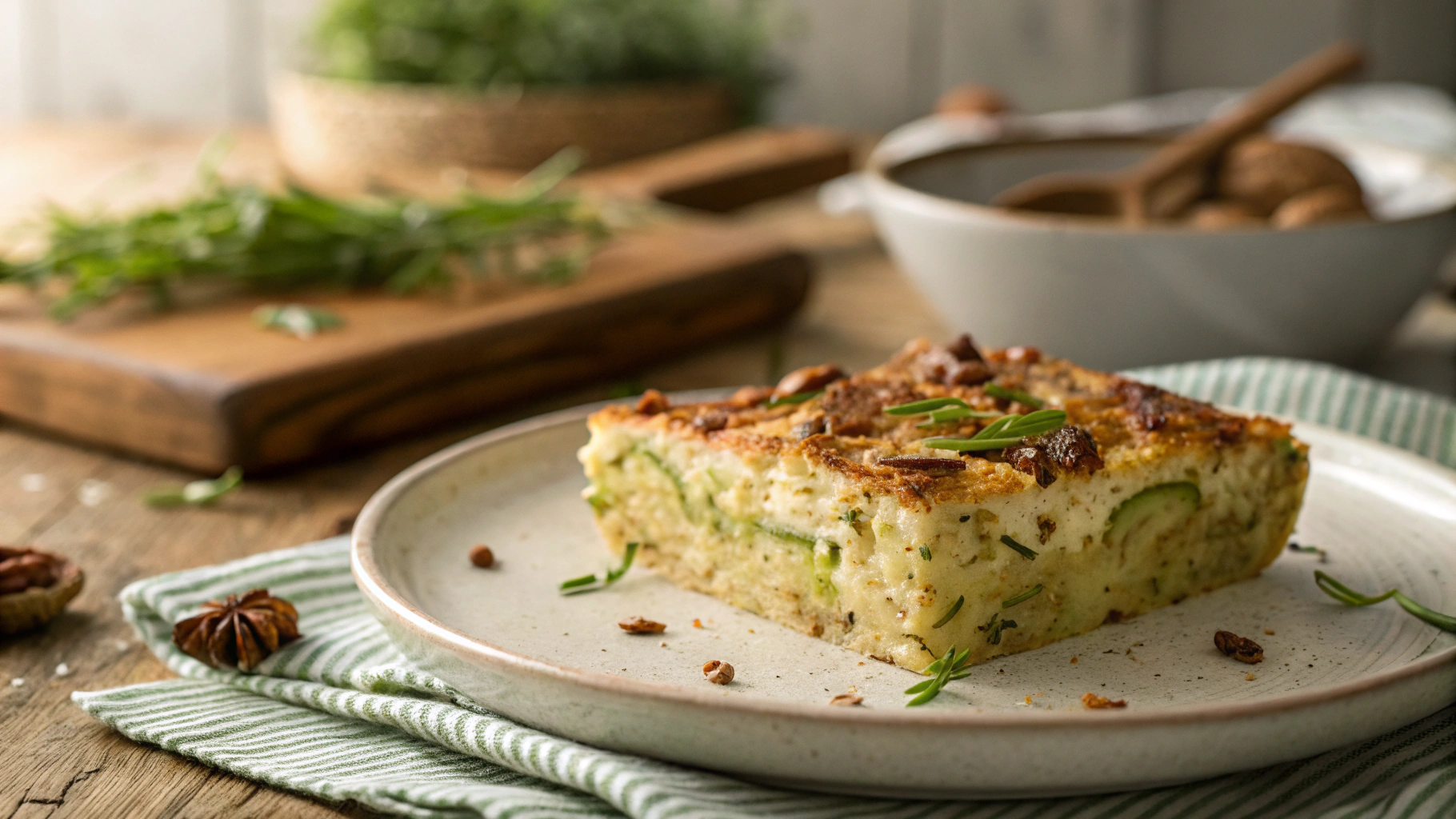 Keto Zoodle Kugel