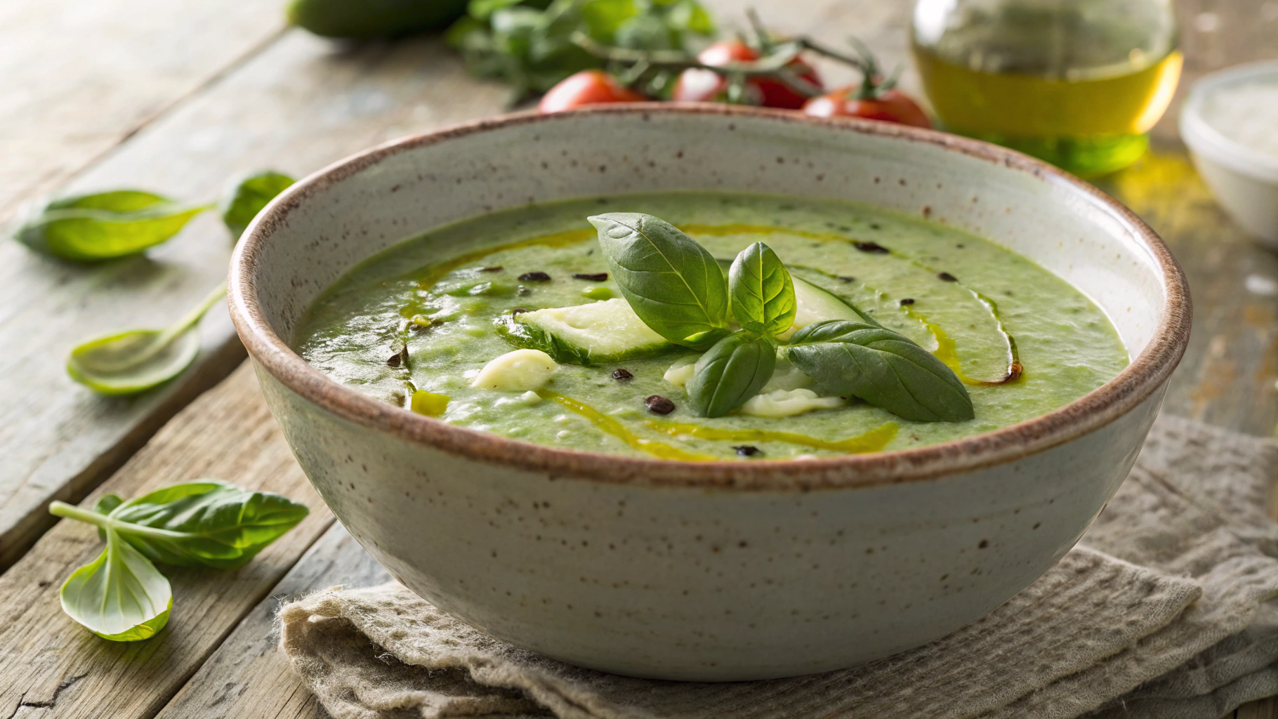 Keto Zucchini Gazpacho