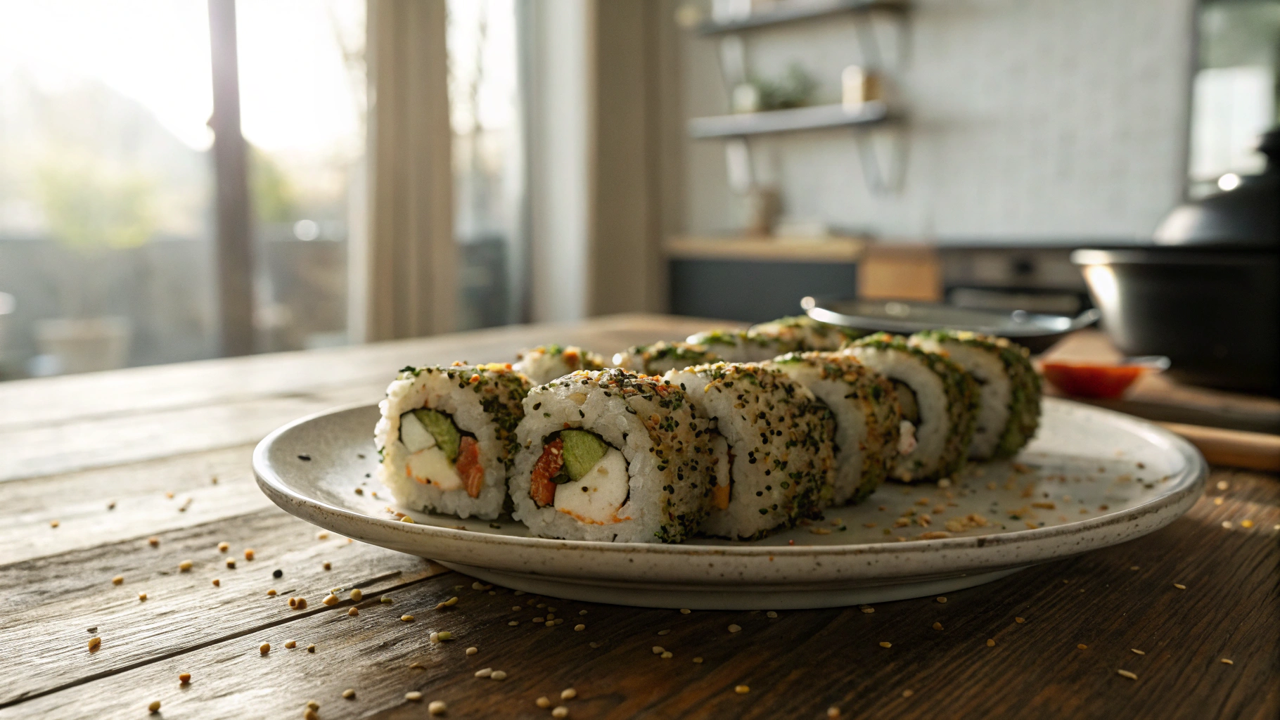 Keto Air Fryer Godzilla Roll Dinner